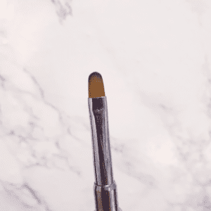 Gele pensel nr 6 med crystalskaft