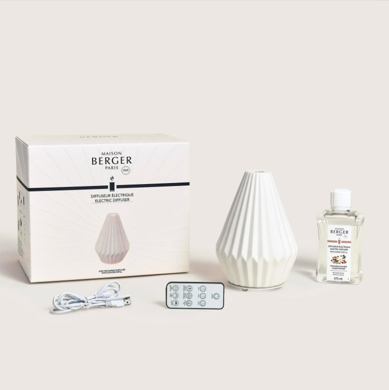 Maison berger Cone Mist Diffuser - Elektronisk m. lys Maison berger Cone Mist Diffuser - Elektronisk m. lys