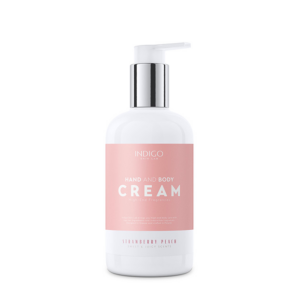 Indigo nails håndcreme strawberry peach 300 ml