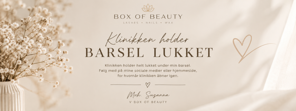 barsel lukket